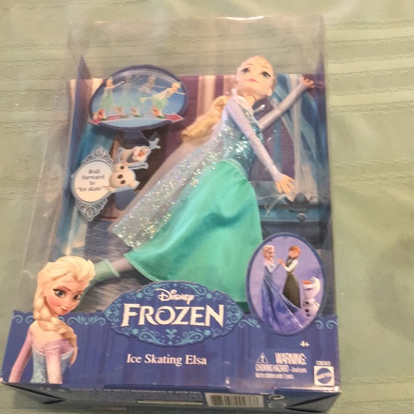 Elsa Disney Frozen Ice Skating Doll NEW Elsa Skating Doll from the Movie Frozen - Picture 1 of 5